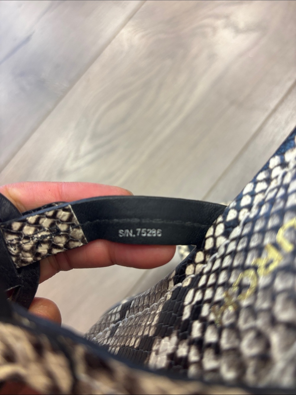 Tory Burch Snake-Print Miller Thong Sandals - Picture 8 of 11